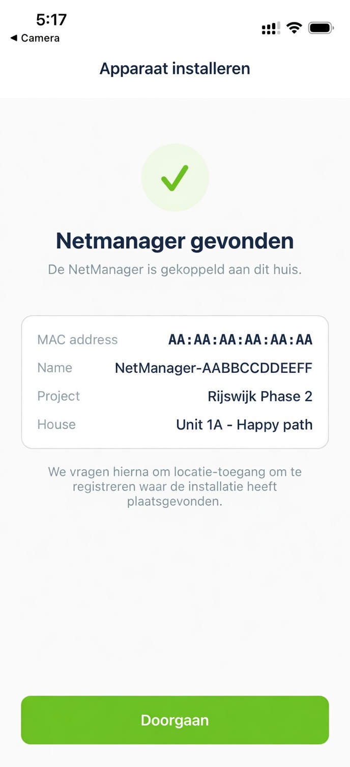 O-Nexus Installateursapp